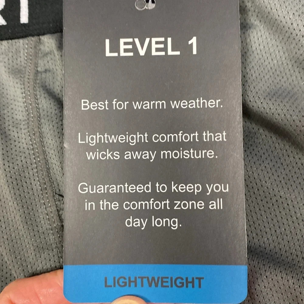 NWT KS Sport level 1 warm weather boxer briefs  moisture wicking 4xl big